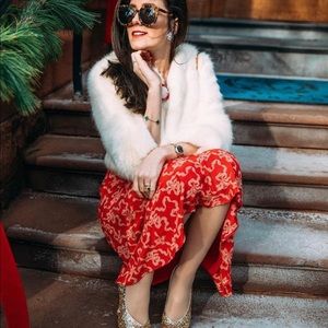 CYBER TUES LK Bennett Montana Silk Dress US8